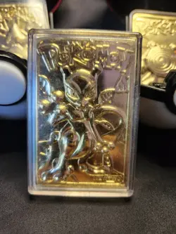 1999 BK 23k Gold Plated Mewtwo Pokemon Card! In original plastic casing - Image 1