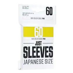 BLUE Gamegenic Just Sleeves Japanese Size High-Quality Card Protection Sleeves - Image 5