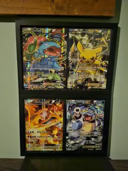 Pokemon Pikachu TCG EX Black Star Promo Card #XY124 Jumbo Full Set NM+ - Image 3