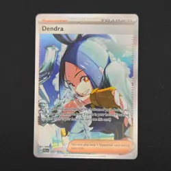 Pokemon TCG Card Dendra 266/193 Paldea Evolved Special Illustration Rare - NM - Image 1