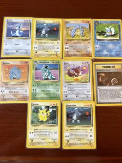 Pokemon TCG 2002 Legendary Collection 10 Card Bundle Binder Vintage WOTC Set - Image 1