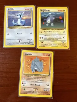 Pokemon TCG 2002 Legendary Collection 10 Card Bundle Binder Vintage WOTC Set - Image 2