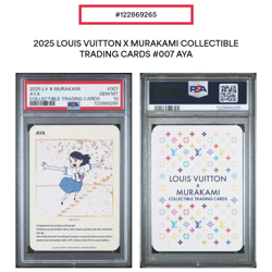 PSA 10 Louis Vuitton Takashi Murakami Aya C Trading Card 2003 / 007 - Image 1