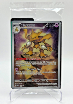 Pokemon TCG Alakazam SEALED with ETB Code Card - 009 - ME: Mega Evolution Promo - Image 1