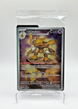 Pokemon TCG Alakazam SEALED with ETB Code Card - 009 - ME: Mega Evolution Promo - Image 2