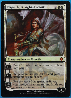 Elspeth, Knight-Errant FOIL Shards of Alara PLD CARD (505544) ABUGames - Image 1