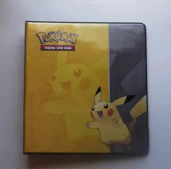 Pokemon Trading Card Binder Game 2017 Pro Pikachu 230 card capacity - Image 1