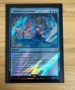 MTG: Sublime Epiphany (Surge Foil) Commander: Final Fantasy Foil NM - Image 1