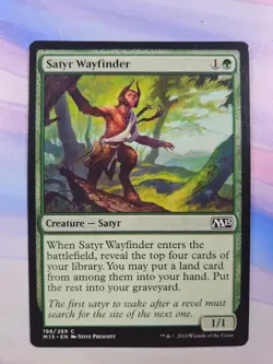 Magic the Gathering MTG 2015 Core Set | Satyr Wayfinder 198/269 - Image 1