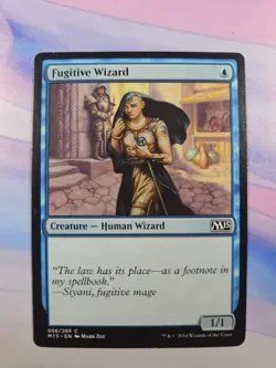 Magic the Gathering MTG 2015 Core Set | Fugitive Wizard 056/269 - Image 1