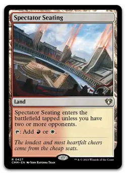 Spectator Seating #427 (NM) Commander Masters CMM Magic MTG pack fresh - Image 1