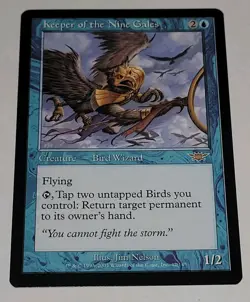 MTG - Keeper of the Nine Gales - Legions (LGN) NMT - Image 1