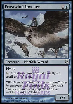 Frostwind Invoker 4x FOIL ROE MTG Rise of Eldrazi Common NM blue - Image 1