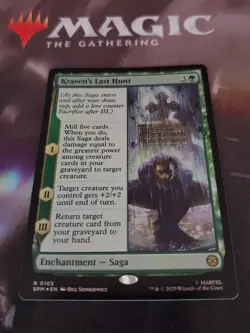 Mtg. Kraven's Last Hunt. Foil. Marvel's Spider-Man. Pack Fresh - Image 1