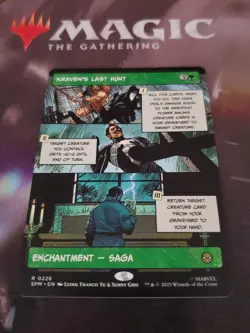 Mtg. Kraven's Last Hunt. Borderless. Marvel's Spider-Man. Pack Fresh - Image 1