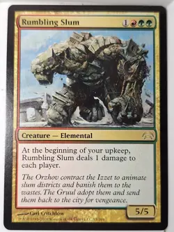 Rumbling Slum - Planechase - Magic the Gathering MTG Nice! - Image 1