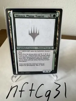 Minnea, Planar Tourist Un-Known Event Playtest Cards Regular Limited Promo MTG - Image 3