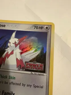 Zangoose 25/108 Pokemon 2007 Power Keepers Reverse Holo Stamped LP - Image 3