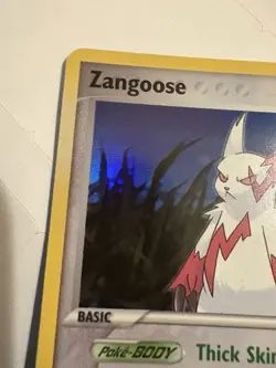 Zangoose 25/108 Pokemon 2007 Power Keepers Reverse Holo Stamped LP - Image 4