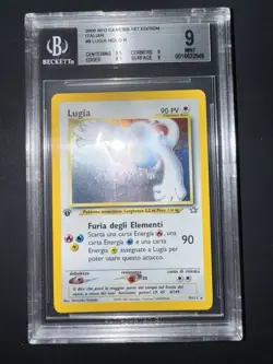 Pokemon Lugia Neo Genesis 1 Ed BGS 9 9/111 -no Shining Charizard Crystal - Image 2