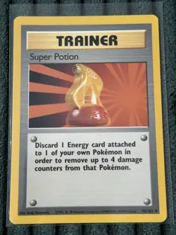 Pokemon Base Super Potion 90/102 - Image 1