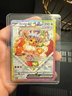 Pokemon TCG Eevee EX 174 Black Star Promo Prismatic Evolutions - Image 1