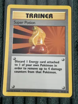 Pokemon Base Super Potion 90/102 - Image 1