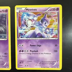 MEW XY192 PROMO and Mewtwo 53/113 HOLOS Pokemon Lot of 2 - Image 3