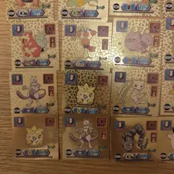 Amada Pokemon Strongest Seal Legend Embossed Metallic - Image 2