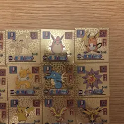Amada Pokemon Strongest Seal Legend Embossed Metallic - Image 4