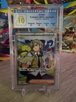 Arven Pokemon 2023 Japanese Violet ex 099/078 CGC Pristine 10 (Blue Label) - Image 1