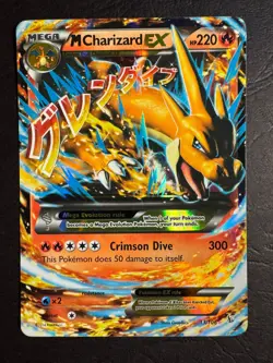 M Charizard X EX 13/106 Pokemon XY Flashfire Near Mint - Image 1