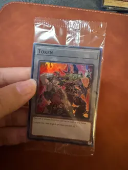 Axel & Volcanic Doomfire TKN5-EN033 Token Doom Of Dimensions Yugioh Sealed - Image 1