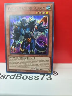 Yugioh! Gouki Machine Suprex DOOD-EN006 Super Rare 1st Ed NM - Image 3