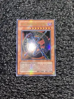 Yugioh! Dark Magician of Chaos IOC-065 Ultra Rare 1st Edition Light Play - Image 2