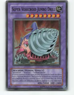 Super Vehicroid Jumbo Drill POTD-EN036 Foil YuGiOh Card LP - Image 1