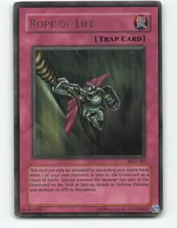 Rope of Life PGD-105 Pharaonic Guardian YuGiOh Card HP - Image 1