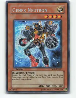 Genex Neutron TSHD-EN097 FOIL 1st Edition YuGiOh Card LP - Image 1