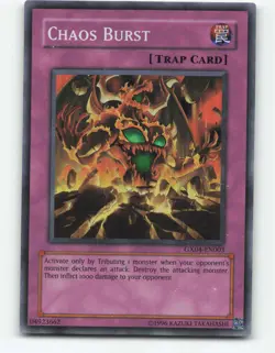 Chaos Burst Foil GX04-En003 YuGiOh Card LP - Image 1