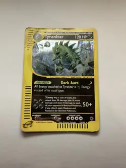 Tyranitar 29/165 - Expedition - Holo Rare - HP - Vintage Pokemon Card 2002 - Image 1
