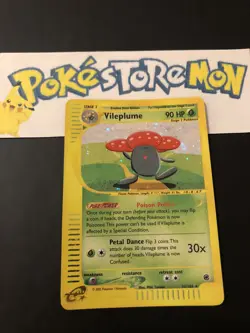 Pokemon Card - Vileplume - Expedition - Holo - 31/165 - English - Near Mint - - Image 1