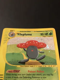 Pokemon Card - Vileplume - Expedition - Holo - 31/165 - English - Near Mint - - Image 4