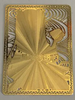 Goddess Story ERESHKIGAL FATE GRAND ORDER GOLD METAL ALLOY CARD Anime - Image 2