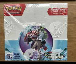 Pokemon SV9 Journey Together Enhanced Booster with Box Topper Promo Card - Image 1