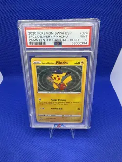 Special Delivery Pikachu SWSH074 SWSH: Sword & Shield Promo Cards Holo - Image 1
