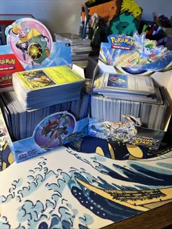 1000+ Pokemon Cards Bulk Lot | Include C/UC/Trainers | No Basic Energy - Image 1