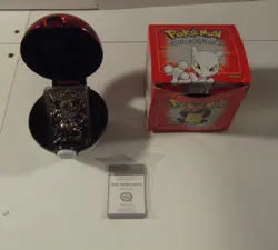 *READ* Mewtwo Pokemon 23K Gold Plated Trading Card Burger King 1999 - Image 1