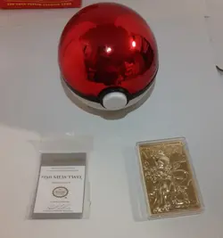 *READ* Mewtwo Pokemon 23K Gold Plated Trading Card Burger King 1999 - Image 2