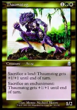 Thaumatog -Foil Light Play MTG Odyssey - Image 1