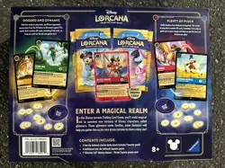 Disney Lorcana Bundle Into The Inklands w/ Bonus Card FREE SHIP - Image 2